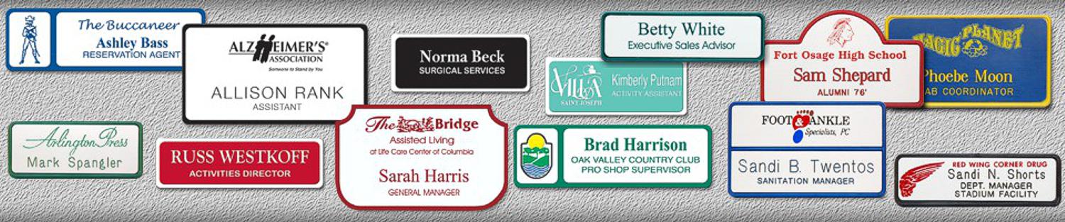 Namark Signature Id and Name Badges, Signs and Tags